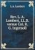 Rev. L. A. Lambert, LL.D. versus Col. R. G. Ingersoll by Louis A. Lambert