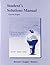 Student's Solutions Manual for Calculus for Business, Economics, Life Sciences & Social Sciences