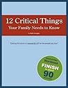 12 Critical Things Your Family Needs to Know