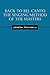 Back to Bel Canto the Singing Method of the Masters