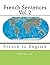 French Sentences Vol.2: French to English
