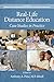 Real-Life Distance Education: Case Studies in Practice (Perspectives in Instructional Technology and Distance Education)
