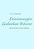 Erinnerungen Gedanken Träume: Geschichten eines Lebens