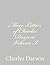 More Letters of Charles Darwin Volume I