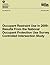 Occupant Restraint Use in 2009- Results From the National Occupant Protection Use Survey Controlled Intersection Study (NHTSA Technical Report DOT HA 811 414)