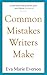 Common Mistakes Writers Make