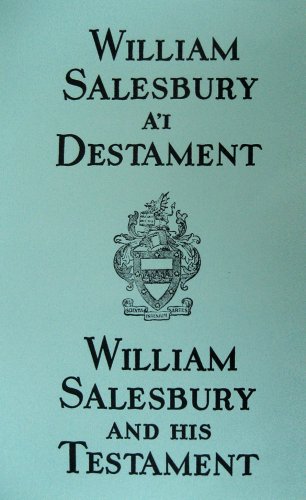 William Salesbury and His Testament (Welsh Edition)