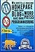 Wie Erestelle Ich Eine Homepage Oder Einen Blog: mit WordPress, ganz OHNE Programmierung, auf eigener Domaine, und in weniger als zwei Stunden! (MAKE MONEY FROM HOME LIONS CLUB) (German Edition)
