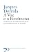 A Voz e o Fenómeno by Jacques Derrida A Voz e o Fenómeno by Jacques Derrida