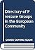 Directory of Pressure Group...
