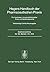 Sachverzeichnis für die Bände I–III, VIIA (Handbuch der Pharm... by P.H. List