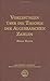 Vorlesungen uber der Theorie der algebraische Zahlen (Ams Chelsea Publishing, 46) (German Edition)