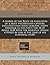 A worke of the Beast or A relation of a most vnchristian censure, executed vpon Iohn Lilburne, (novv prisoner in the fleet) the 18 of Aprill 1638 With ... by him at the time of his fuffering (1638)