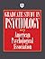 Graduate Study in Psycholog...