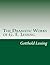 The Dramatic Works of G. E. Lessing