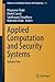 Applied Computation and Security Systems by Rituparna Chaki