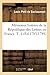 Mémoires Histoire de la Rép...