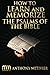 How to Learn and Memorize the Psalms of the Bible