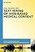 Text Mining of Web-Based Medical Content