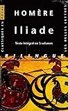 Homere, Iliade: Version Integrale (Classiques en poche) (French and Ancient Greek Edition)