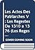 Les Actes Des Patriarches V: Les Regestes de 1310 a 1376 (Les Regestes Des Actes Du Patriarcat de Constantinople) (French Edition)
