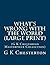 What's Wrong with the World by G.K. Chesterton
