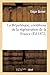 La République, Conditions d...