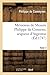 Mémoires de Messire Philipp...