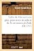 Lettre de Valcour à son pèr...