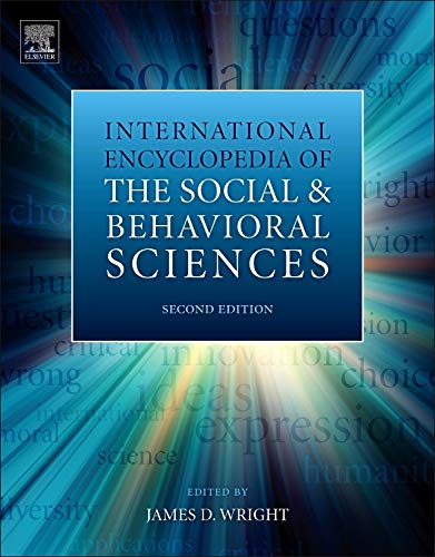 International Encyclopedia of the Social & Behavioral Sciences (Hardcover)