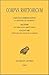 Corpus Rhetoricum. Tome V by Michel Patillon