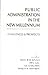 Public Administration in the New Millennium by S.R. Singh