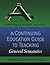 A Continuing Education Guide to Teaching General Semantics