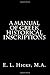A Manual Of Greek Historical Inscriptions