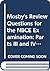 Mosby's Review Questions for the NBCE Examination: Parts III and IV, 1e