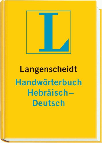 Langenscheidt Achiasaf Handwörterbuch Hebräisch - Deutsch (Hardcover)