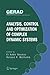 Analysis, Control and Optimization of Complex Dynamic Systems