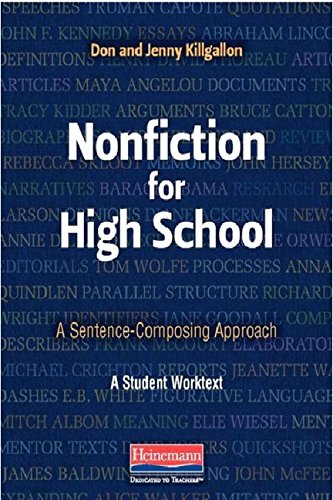 Nonfiction for High School: A Sentence-Composing Approach (Paperback)
