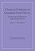 Classical Solutions in Quantum Field Theory: Solitons and Instantons in High Energy Physics (Cambridge Monographs on Mathematical Physics)