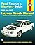 Ford Taurus & Mercury Sable (96-07) Haynes Repair Manual (Does not include information specific to SHO or E85 vehicles. Includes thorough vehicle coverage apart from the specific exclusion noted)