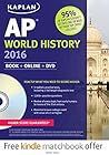 Kaplan AP World History 2016: Book + DVD (Kaplan Test Prep)