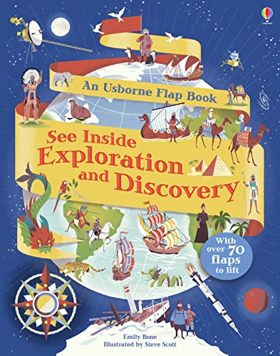 See Inside Exploration and Discovery (Usborne Flap Book)