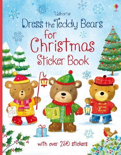Dress the Teddy Bears for Christmas Sticker Book (Dress the Teddy Bears Sticker Books)