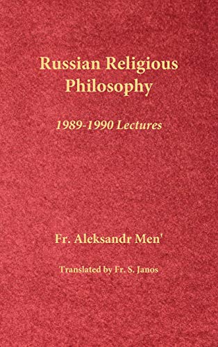 Russian Religious Philosophy: 1989-1990 Lectures (Hardcover)