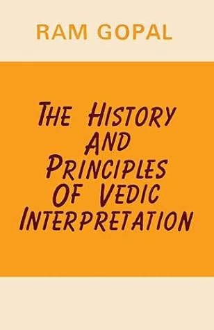 The History and Principles of Vedic Interpretation