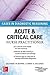 ACUTE & CRITICAL CARE NURSE PRACTITIONER: CASES IN DIAGNOSTIC REASONING