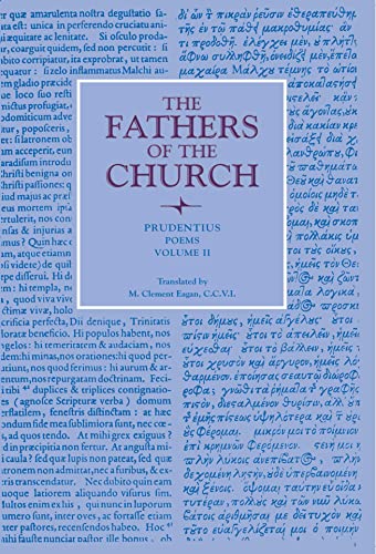 Poems, Volume 2 (Fathers of the Church Patristic Series)