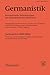 Germanistik, Sachregister 2...