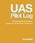 UAS Pilot Log: Unmanned Aircraft Systems Logbook for Drone Pilots & Operators (Gold)