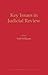 Key Issues in Judicial Review